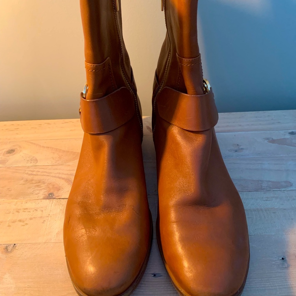 Michael Kors zip bootie.